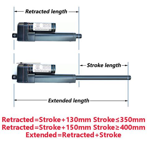 DC 12V 3000N 660lbs Linear Actuator Heavy Duty Stroke 2 40 1000MM