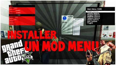 Comment Installer Un Mod Menu Gta Cfw Dex Cex Youtube