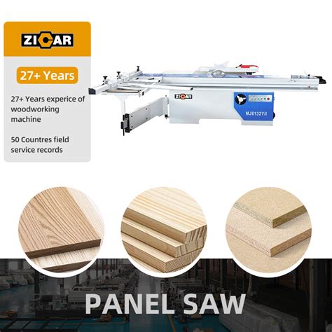 ZICAR Cutting Wood Panels Melamine Board Cutting Machine China