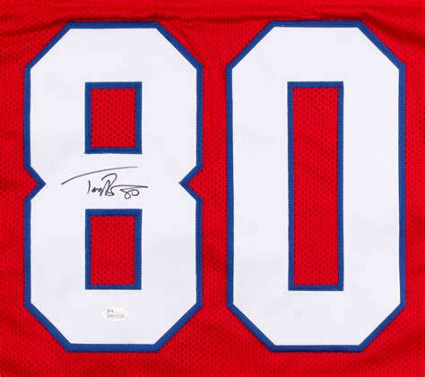 Troy Brown Signed Patriots Throwback Jersey (JSA COA) | Pristine Auction