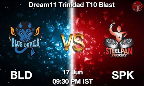 BLD Vs SPK Dream11 Team Prediction Fantasy Cricket Tips