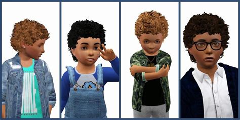 Sims 3 Child Hair