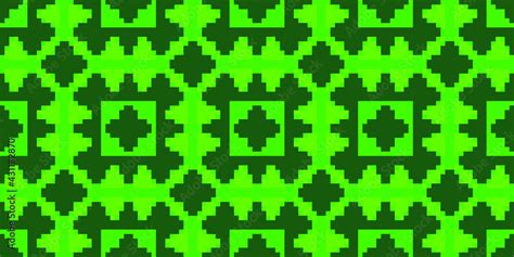 Pixel art 8 bit background Seamless Pattern. Vector illustration Stock ...