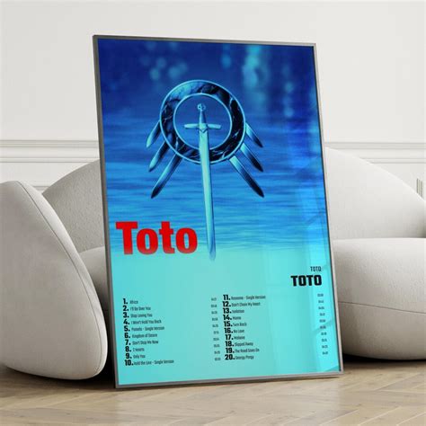 Toto Toto Album Cover Poster Wall Art TOTO Toto - Etsy