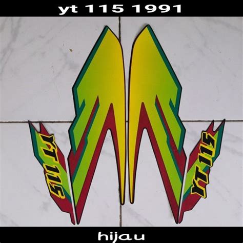 Jual Stiker Motor Yamaha Yt Hijau Di Lapak Bogor Onlineshop