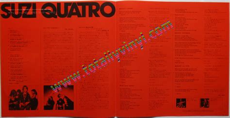 Totally Vinyl Records Quatro Suzi Suzi Quatro Inserts Lp Special