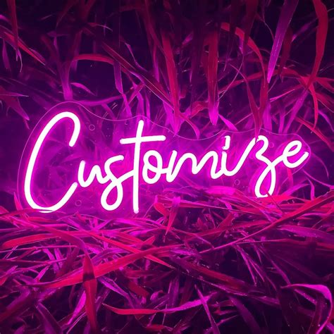 Custom Neon Sign Led Neon Sign Custom Led Neon Room Wall Art Neon Wall Decor Lights