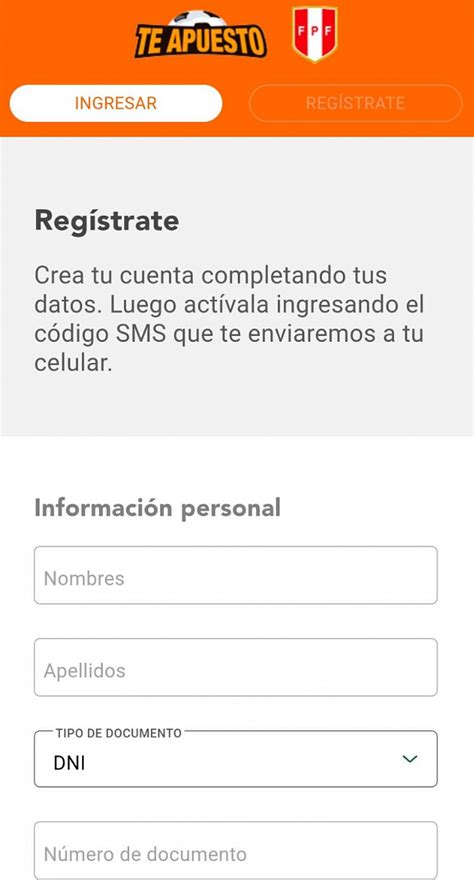 Te Apuesto App Descargar Para Android Y Ios En Per