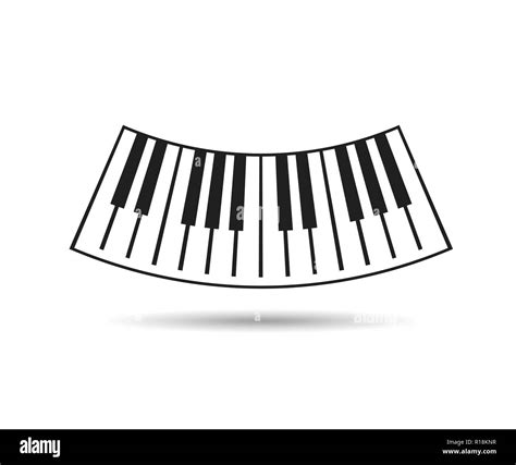 Piano Keyboards Logo Vector Illustrations Eps Stock Vector Image And Art