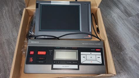 Vintage Sony Video Editing Controller RM E100V Aukro