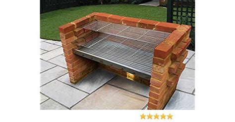 Sunshinebbqs Extra Large Stainless Steel Diy Brick Bbq Kit Cm X Cm