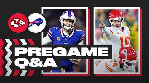 Kansas City Chiefs Vs Buffalo Bills Live Pregame Qanda Youtube