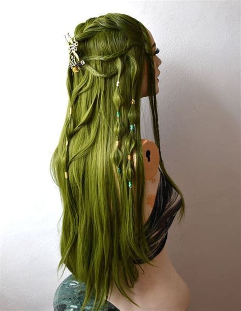 Elven Hairstyles Renaissance Hairstyles Pretty Hairstyles Wedding