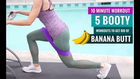 5 Booty Workouts To Get Rid Of Banana Butt Youtube