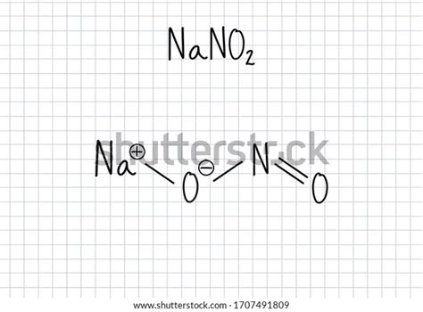 Sodium Nitrite Formula Handwritten Chemical Formula Stock Illustration 1707491809 | Shutterstock