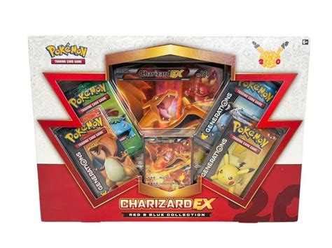 The Pokémon Company Sealed box Charizard EX Red Blue Collection