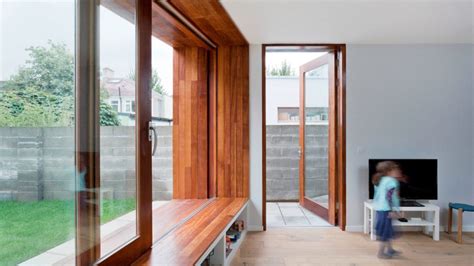 Recessed Window Creates Internal And External Seating In Dublin Extension