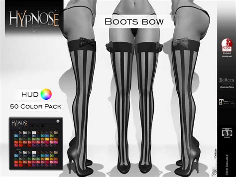 Second Life Marketplace Hypnose Boots Bow Demo