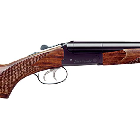 Stoeger Uplander Field Black/Walnut 28 Gauge 2-3/4in Side By Side Shotgun - 26in - Black/Wood ...