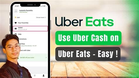 How To Use Uber Cash On Uber Eats Youtube