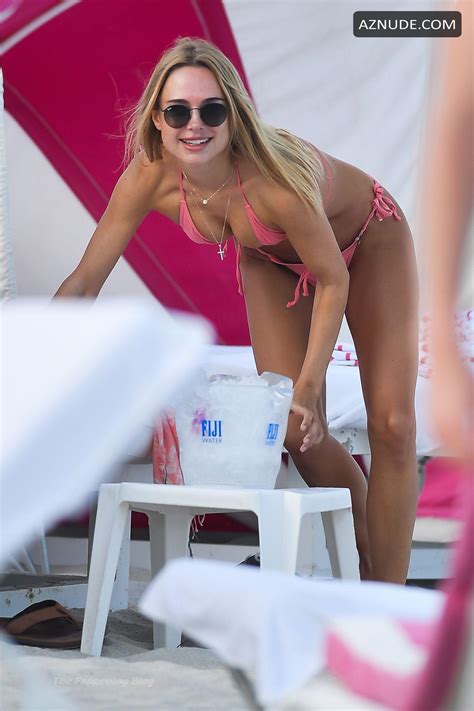 Kimberley Garner Sexy Seen In A String Bikini In Miami Beach Florida AZNude