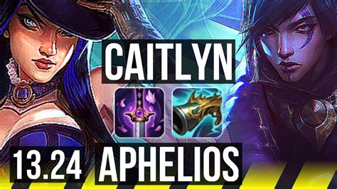 CAIT Janna Vs APHELIOS Cho ADC 5 0 7 KR Diamond 13 24 YouTube