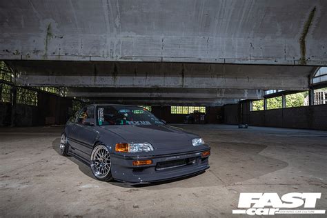 MODIFIED HONDA CRX: FAMILY VALUES | Fast Car