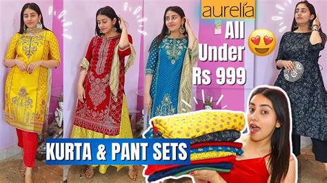 Kurta Set Haul Under Rs 999 Huge Wedding Festive Wear Haul Min 50