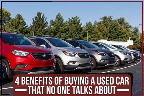 4 Benefits Of Buying A Used Car That No One Talks About Mandal Buick Gmc