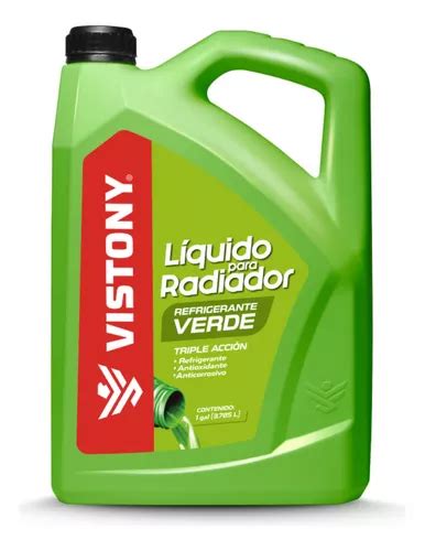 Anticongelante Refrigerante Verde Vistony 1 Gal