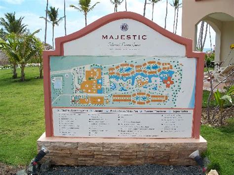 Majestic Colonial Resort Map