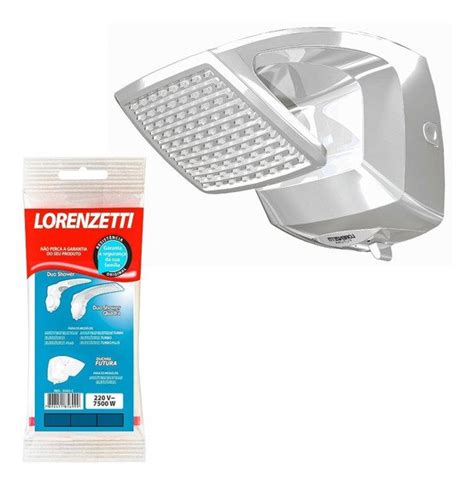 Resistência Lorenzetti Duo Shower Quadra Futura 220v 7500w SP