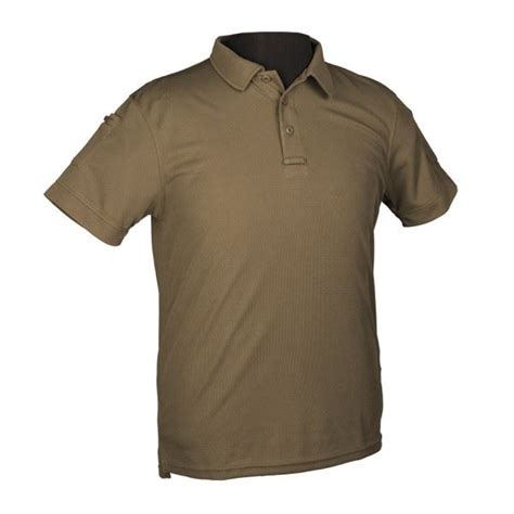 Køb Mil Tec Tactical Quick Dry Poloshirt Hos 417dk