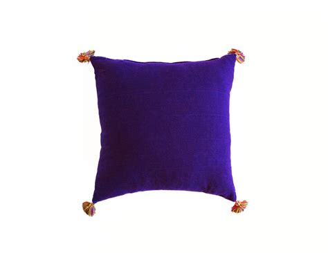 Handmade Linen Pillow Covers (18"x18") - Purple – EverMaya