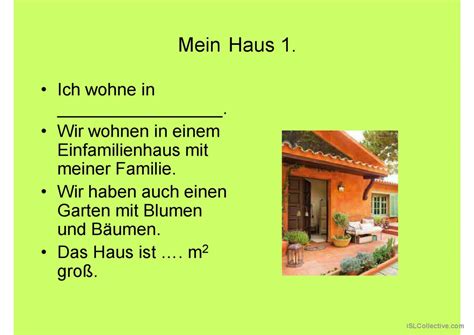 Mein Haus Deutsch DAF Powerpoints