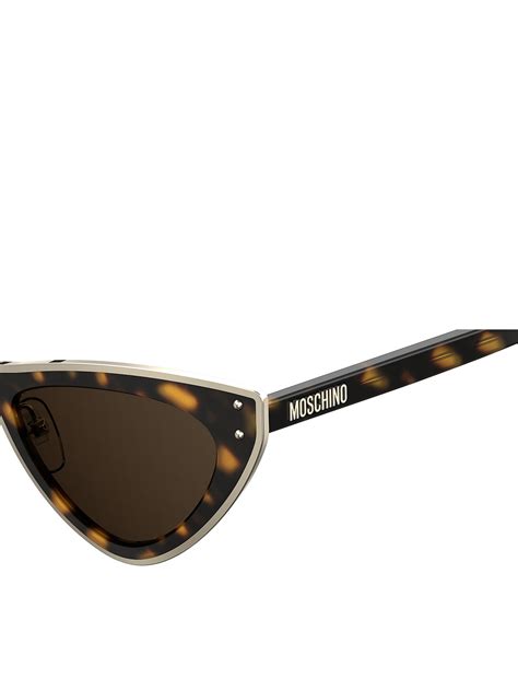 Sunglasses Moschino Havana Cat Eye Sunglasses Mos S Ikrix