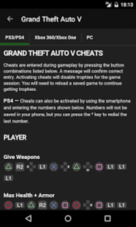 GTA for Cheats APK for Android - Download