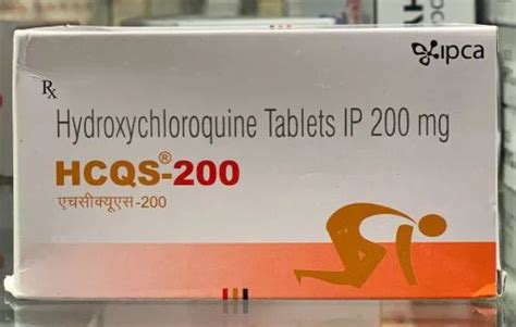 Hcqs Hydroxychloroquine Tablets IPCA Treatment External At Rs 185