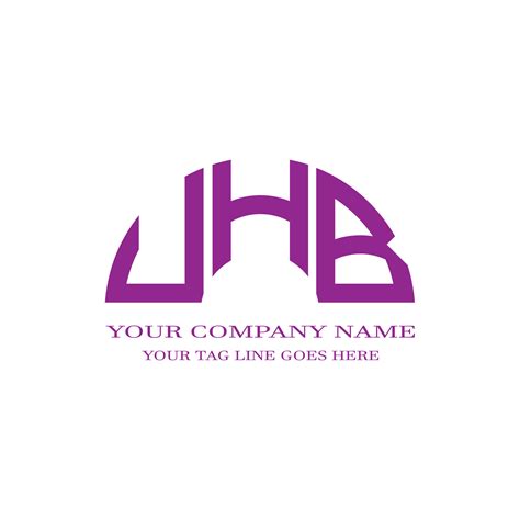 UHB letter logo creative design with vector graphic 8465363 Vector Art at Vecteezy