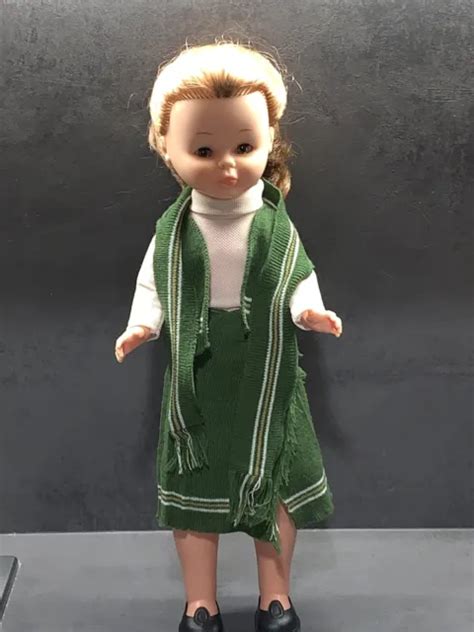 ANCIENNE POUPÉE NANCY FAMOSA SPAIN 1970 1980 Tenue Verte Vintage Doll