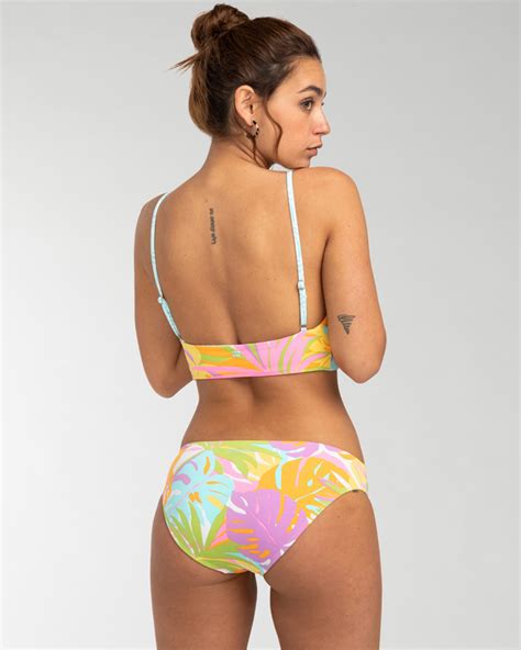 Dreamland Rev Tropic Reversible Bikini Bottoms For Women Billabong