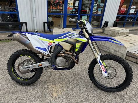 Sherco Sef R Cm Moto Enduro Hr Bleu Laon