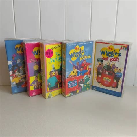 Wiggles X Vhs Bundle Original Cast Yummy Wiggledance Time Movie Toot