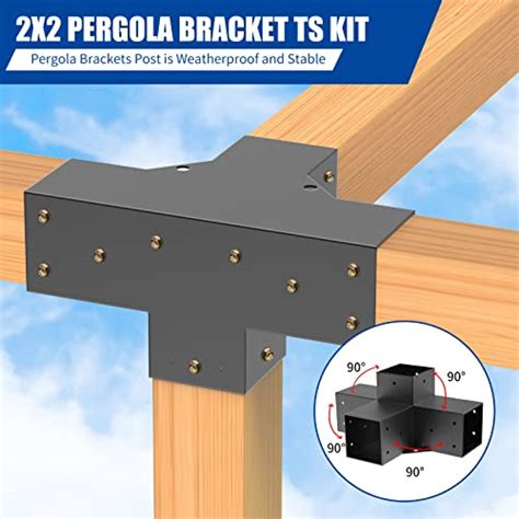 Pergola Brackets X Woodworks Pergola Kit Modular Modern Outdoor