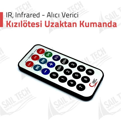 Kızılötesi IR Infrared Alıcı Verici Uzaktan Kumanda