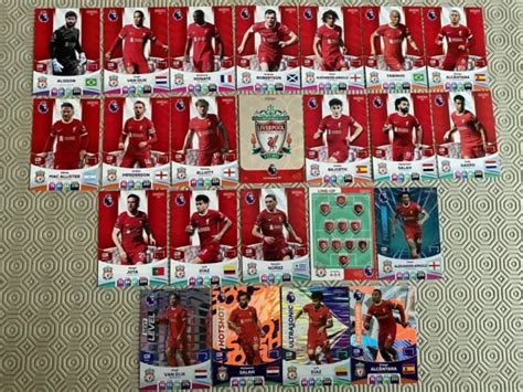 Panini Adrenalyn Xl Premier League Liverpool Fc Karten Set