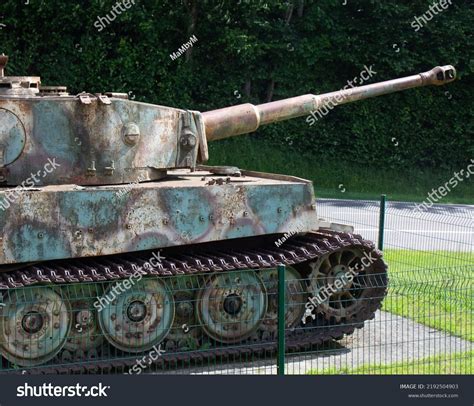 German Ww2 Tiger Tank Vimoutiers France Stock Photo 2192504903