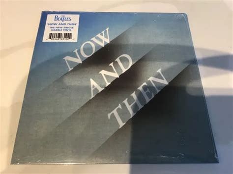 The Beatles Now And Then Limited Edition Marble 7 Vinyl Sealed And