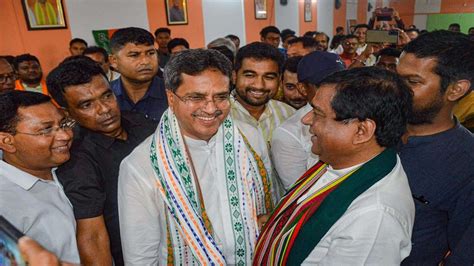 New Government In Tripura From Today Manik Saha Will Take Oath As Cm