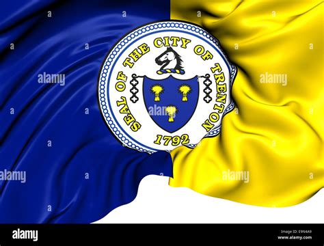 Flag Of Trenton Stock Photo Alamy